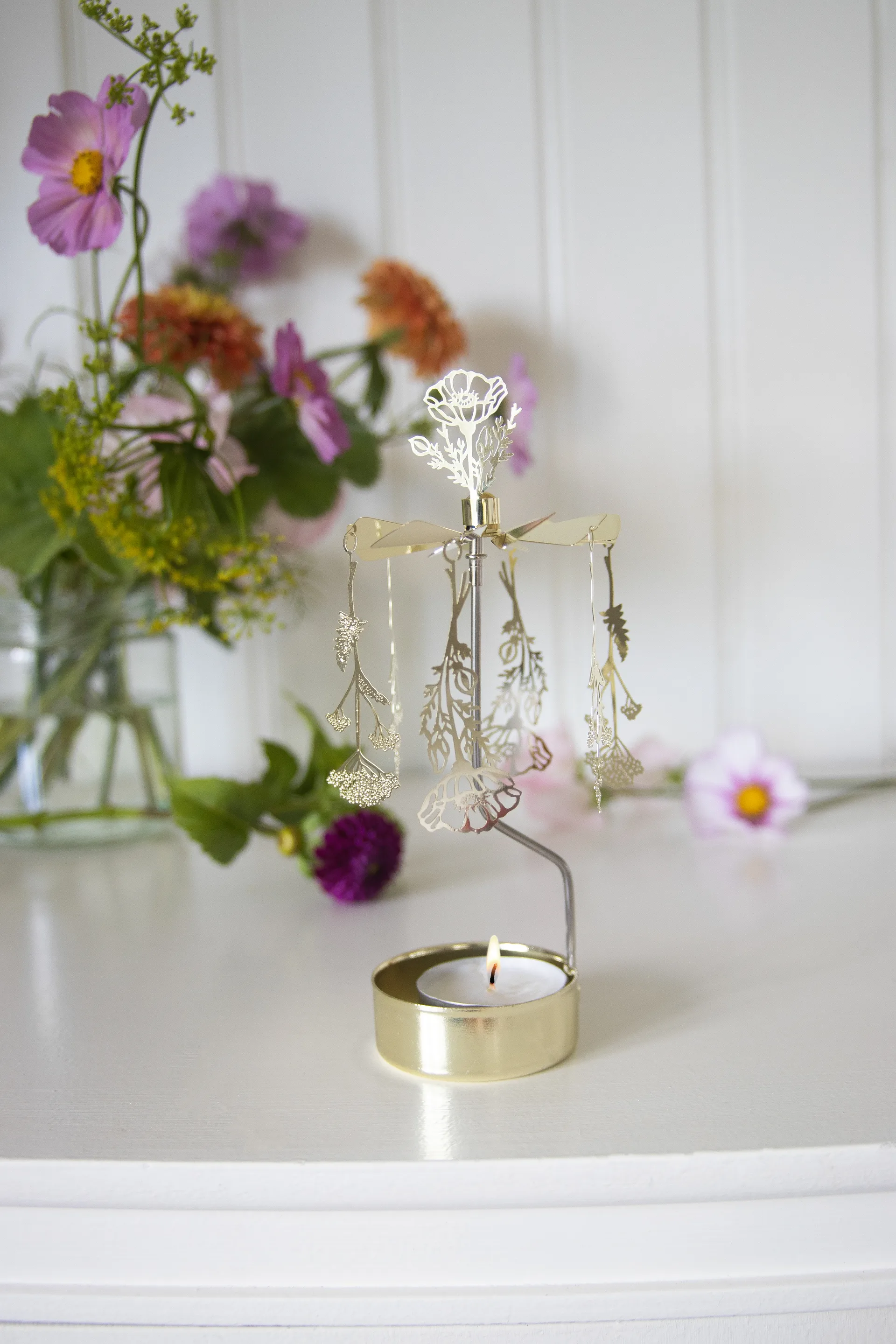 Carillon d'anges flore, Or Pluto Design