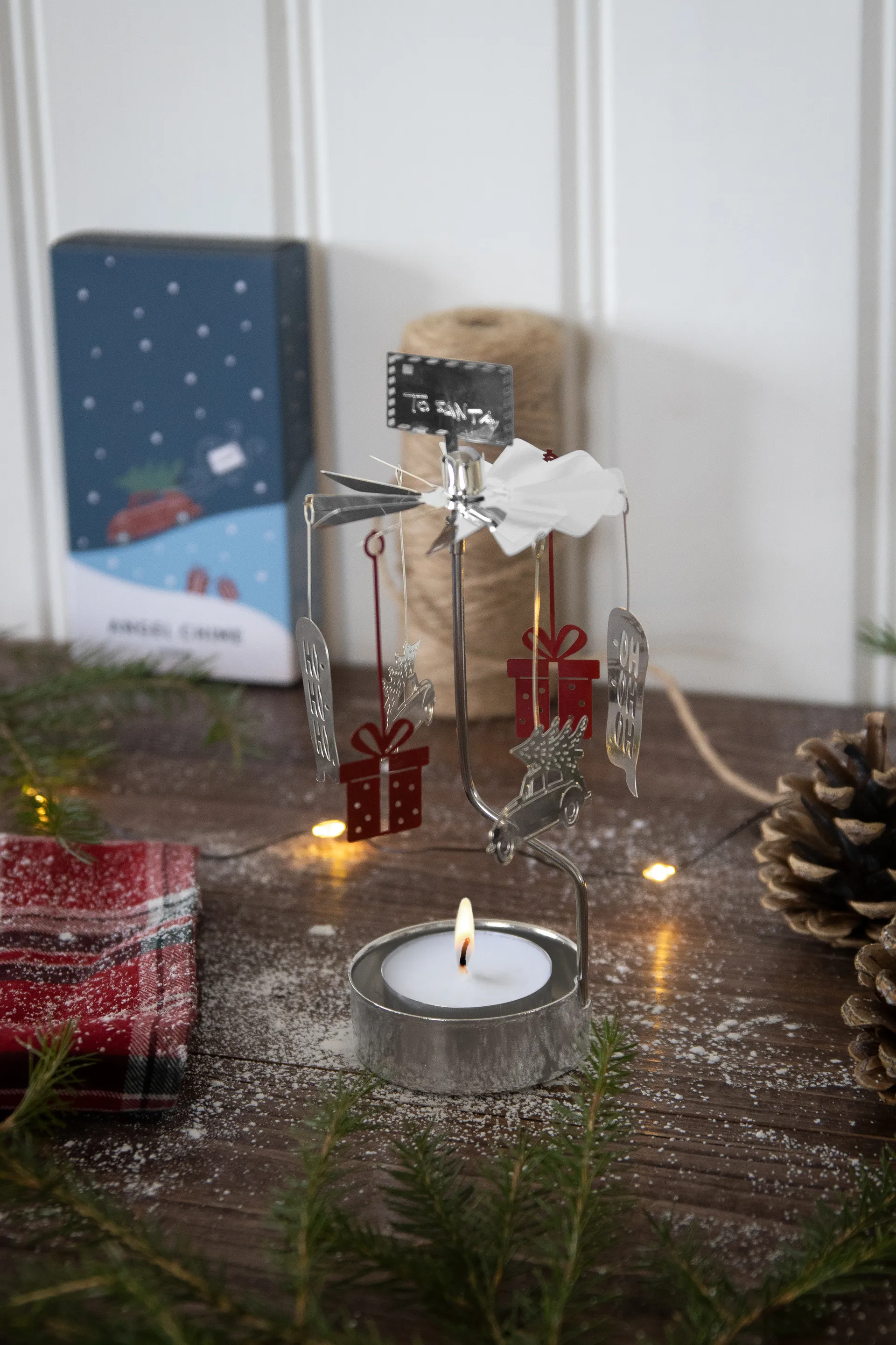 Carillon d'anges To Santa, Or Pluto Design