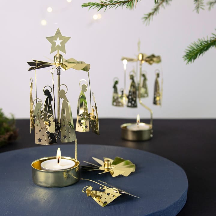Carillon famille et berceau, Doré Pluto Design
