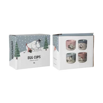 Coquetier Mumin 4 pièces - Moomin hiver - Pluto Design