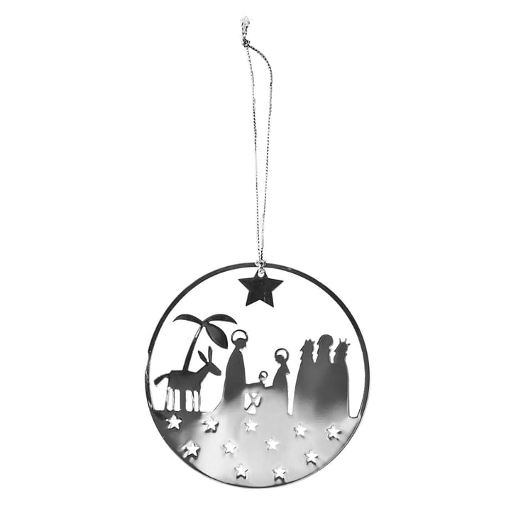 Décoration de Noël en métal Pluto - argenté - Pluto Design