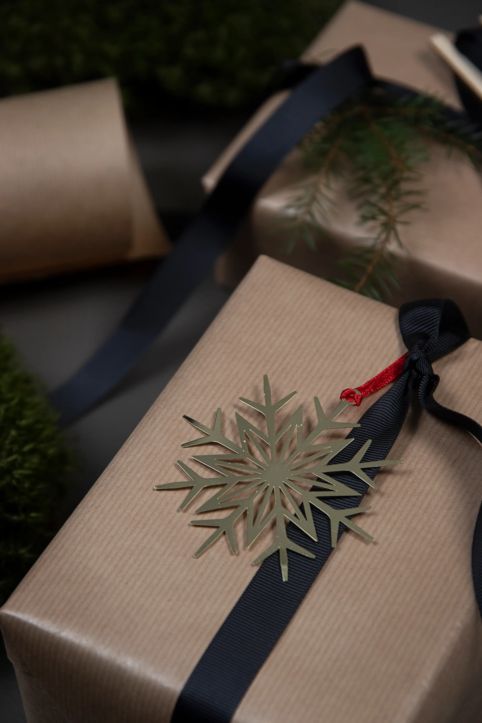 Décoration de Noël en métal Pluto, Étoile, doré Pluto Design