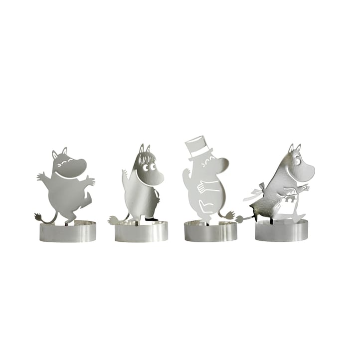 Décoration Moomin pour bougie - argent - Pluto Design