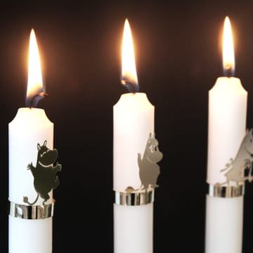 Décoration Moomin pour bougie - argent - Pluto Design