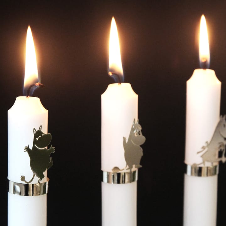 Décoration Moomin pour bougie - argent - Pluto Design
