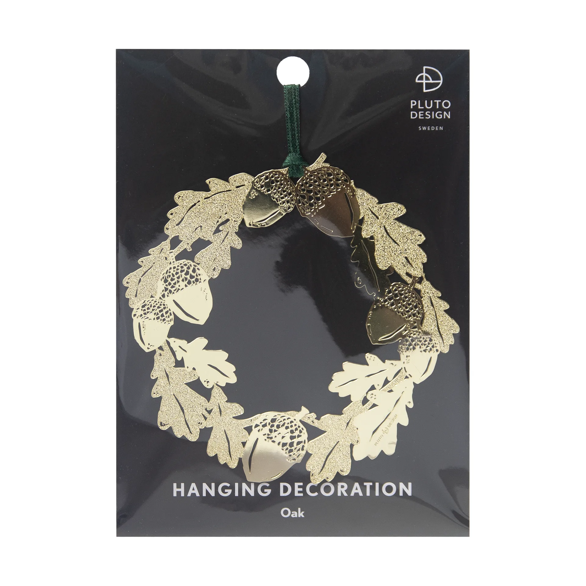 Décoration Oak Ø10 cm, Or Pluto Design