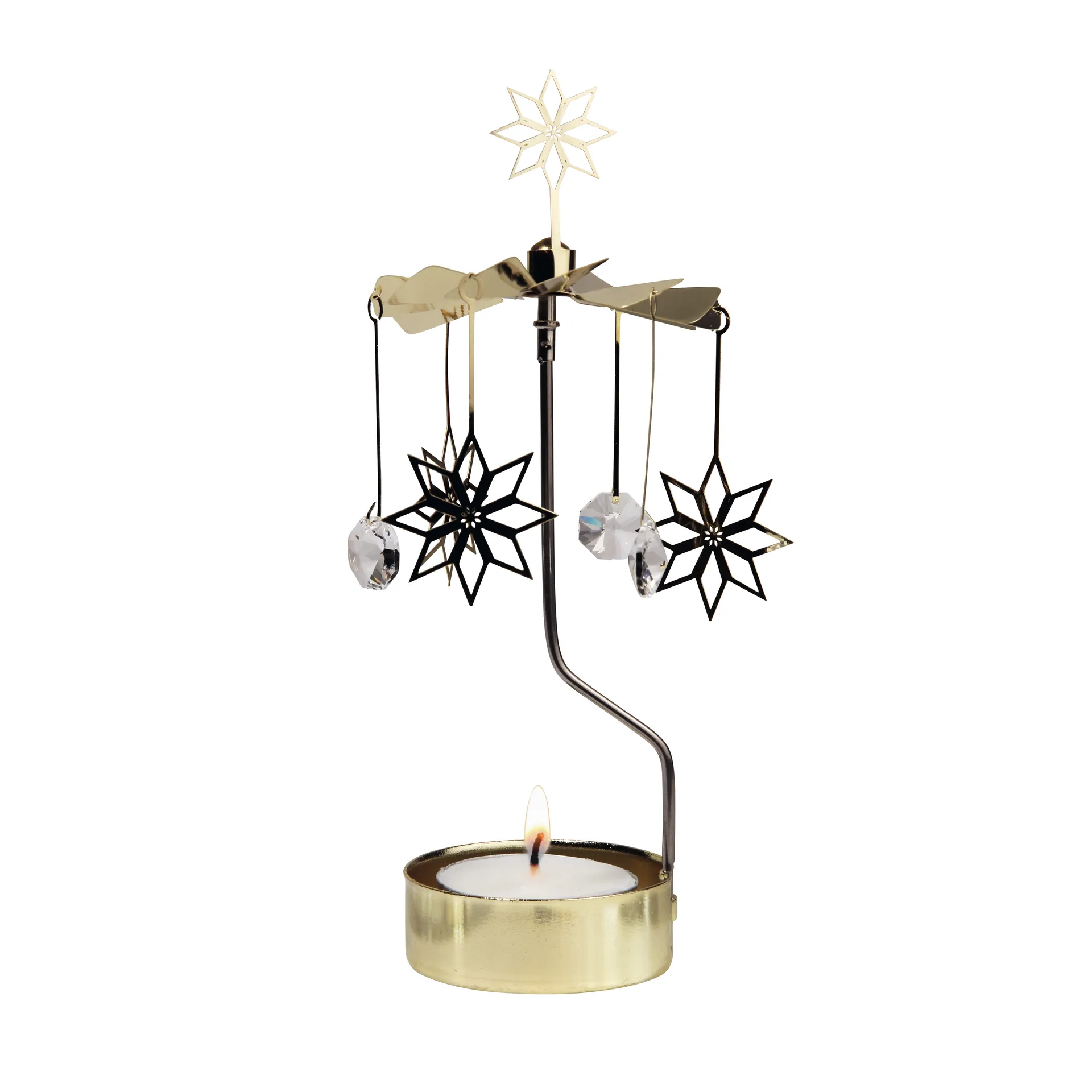 Décoration pour bougie – cristal, ethnique Pluto Design