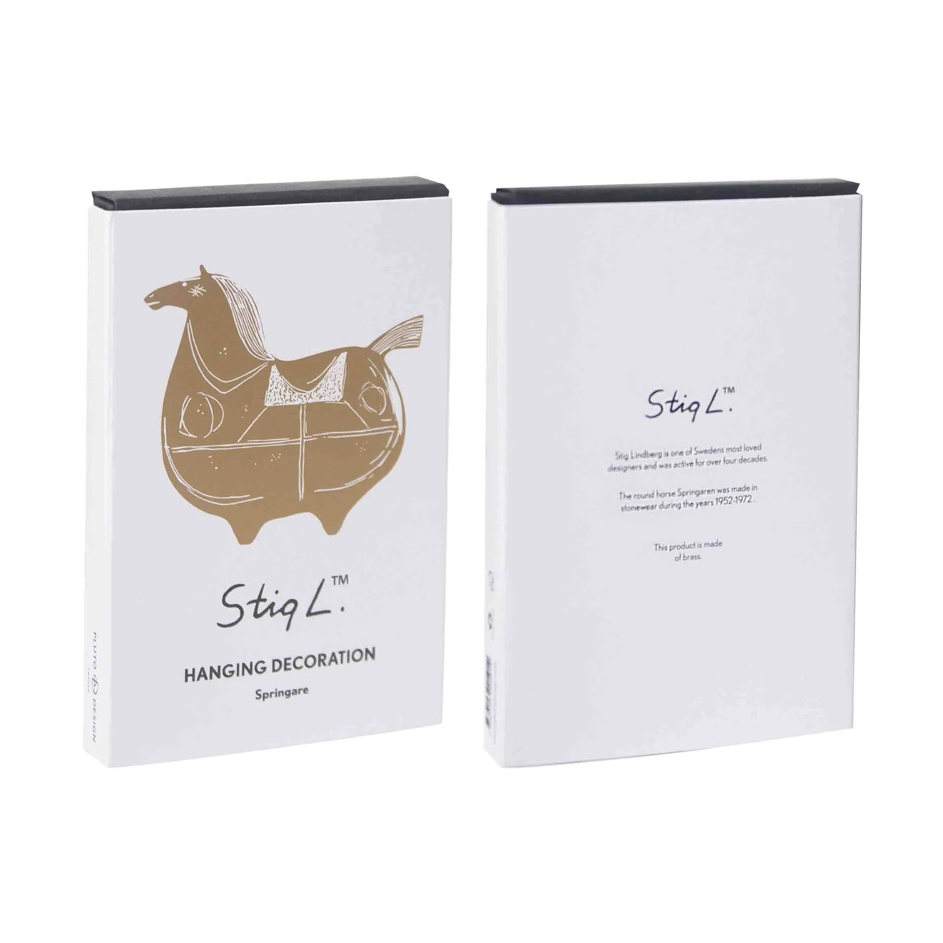 Décoration Stig L Springare, Laiton Pluto Design