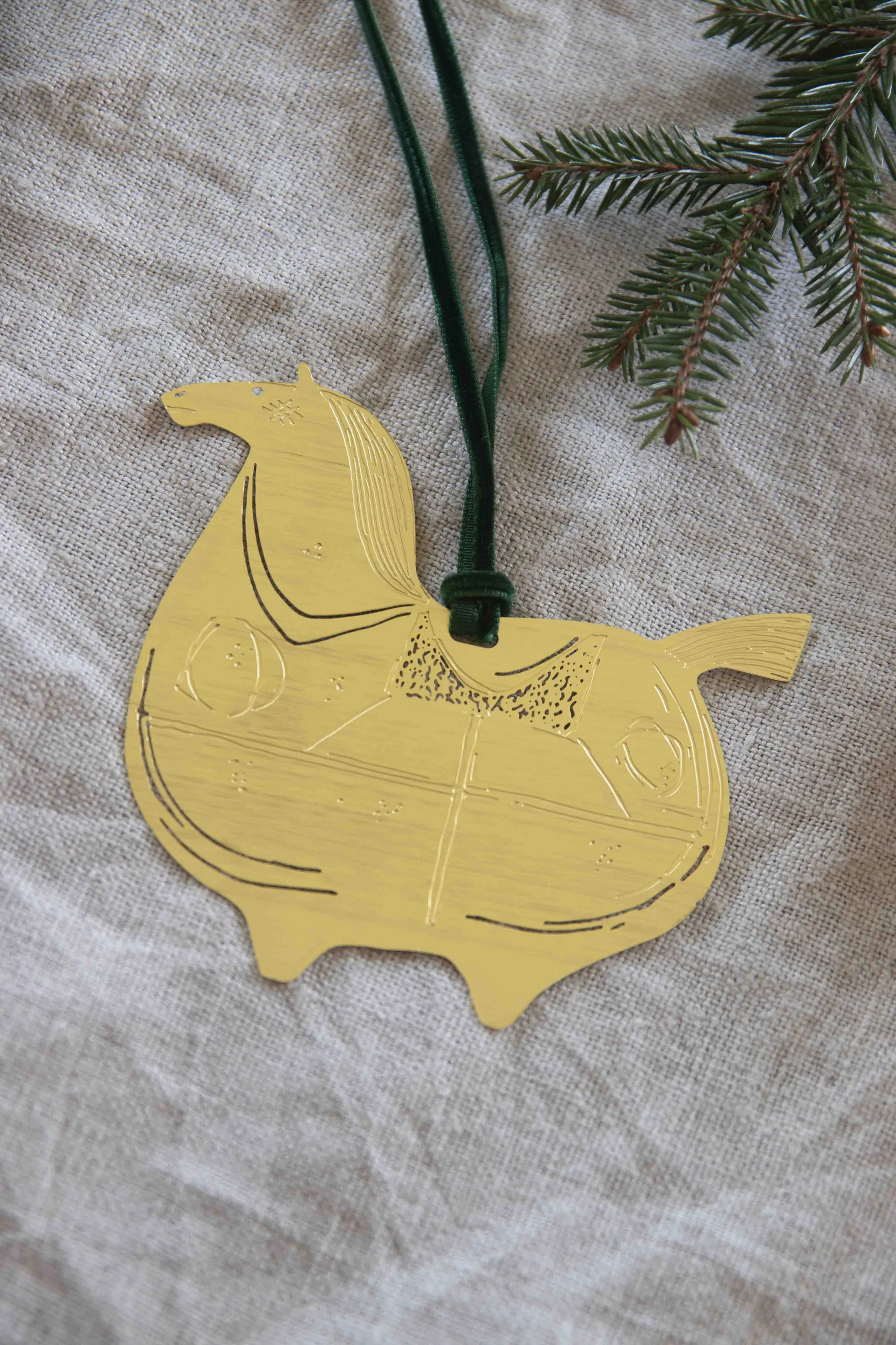 Décoration Stig L Springare, Laiton Pluto Design