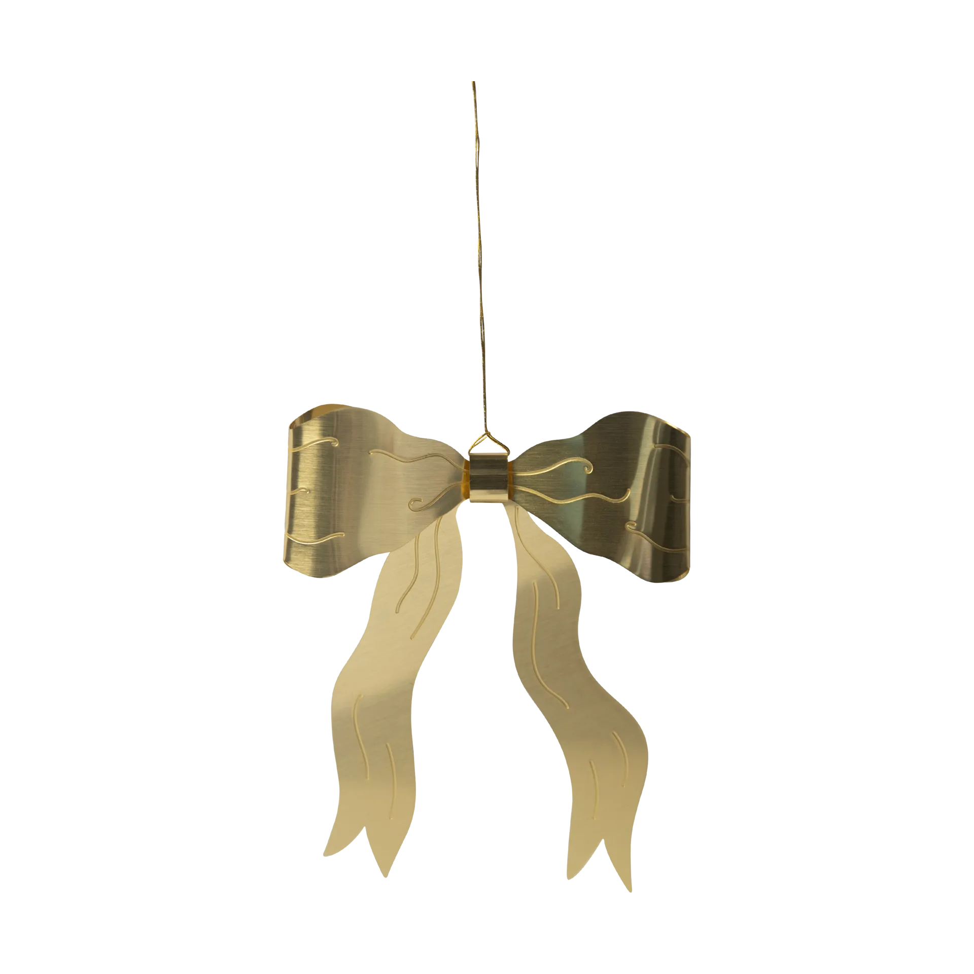 Décoration suspendue Bow, Or Pluto Design