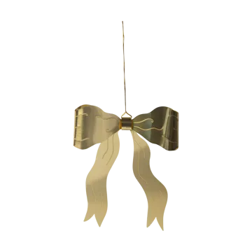 Décoration suspendue Bow - Or - Pluto Design