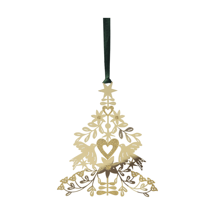 Décoration suspendue Folk Tree - Or - Pluto Design