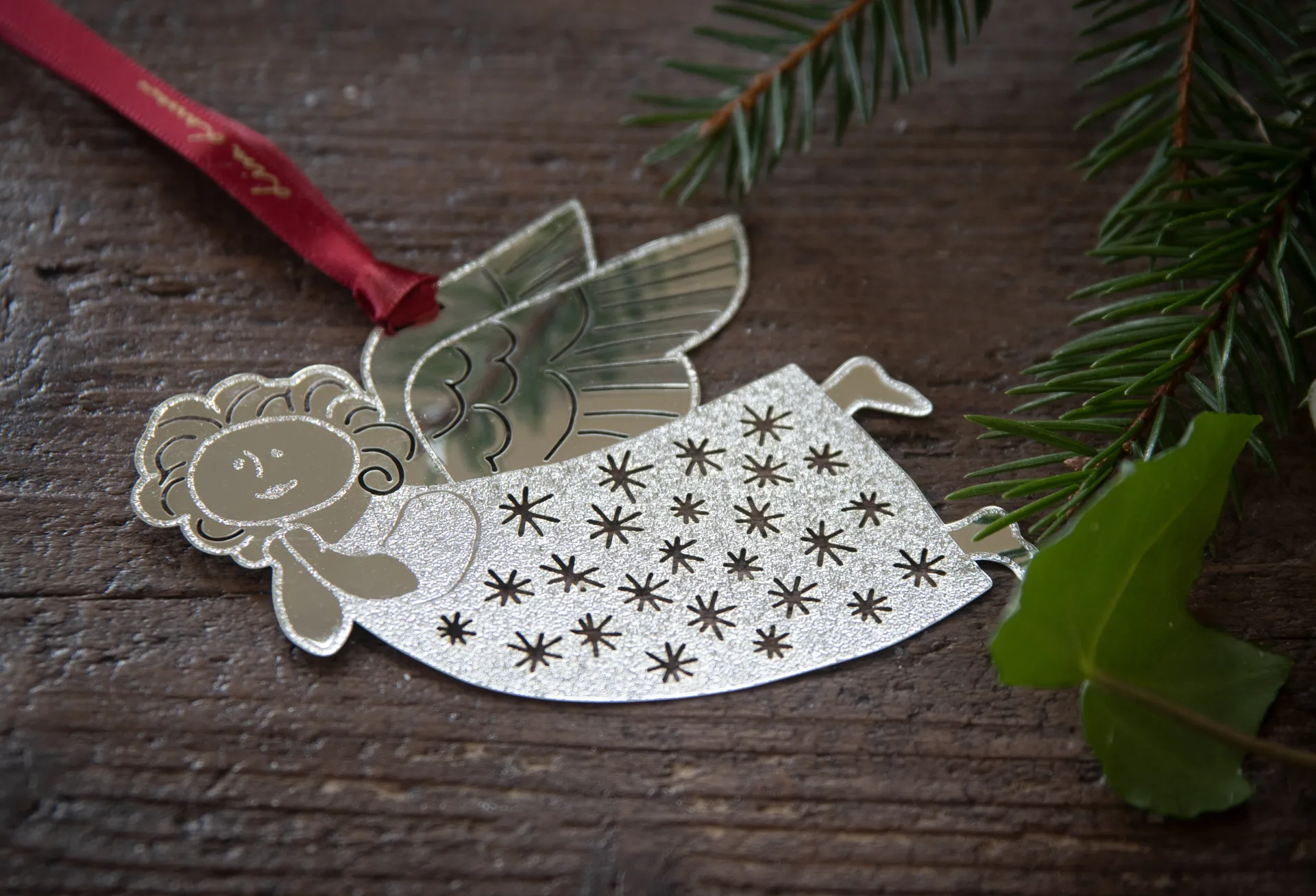 Décoration suspendue Hanna Lisa Larson, Argent Pluto Design