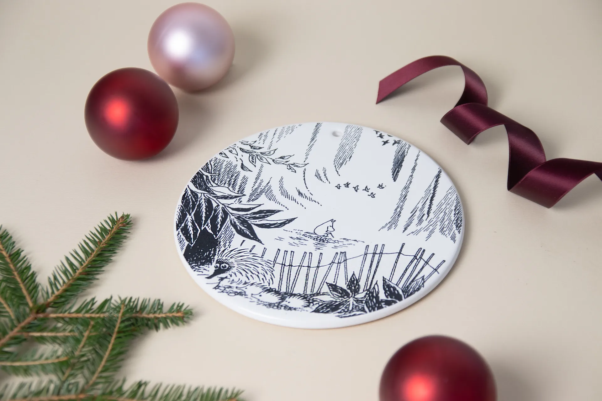 Dessous de plat Moomin Ø17 cm, Moomin Pluto Design