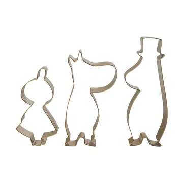Emporte-pièces Moomin vinter 3 pièces - Lilla My Muminpappan, Mumintrollet - Pluto Design