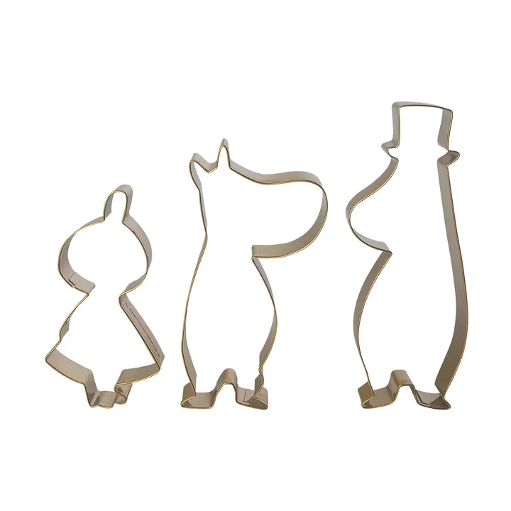 Emporte-pièces Moomin vinter 3 pièces - Lilla My Muminpappan, Mumintrollet - Pluto Design
