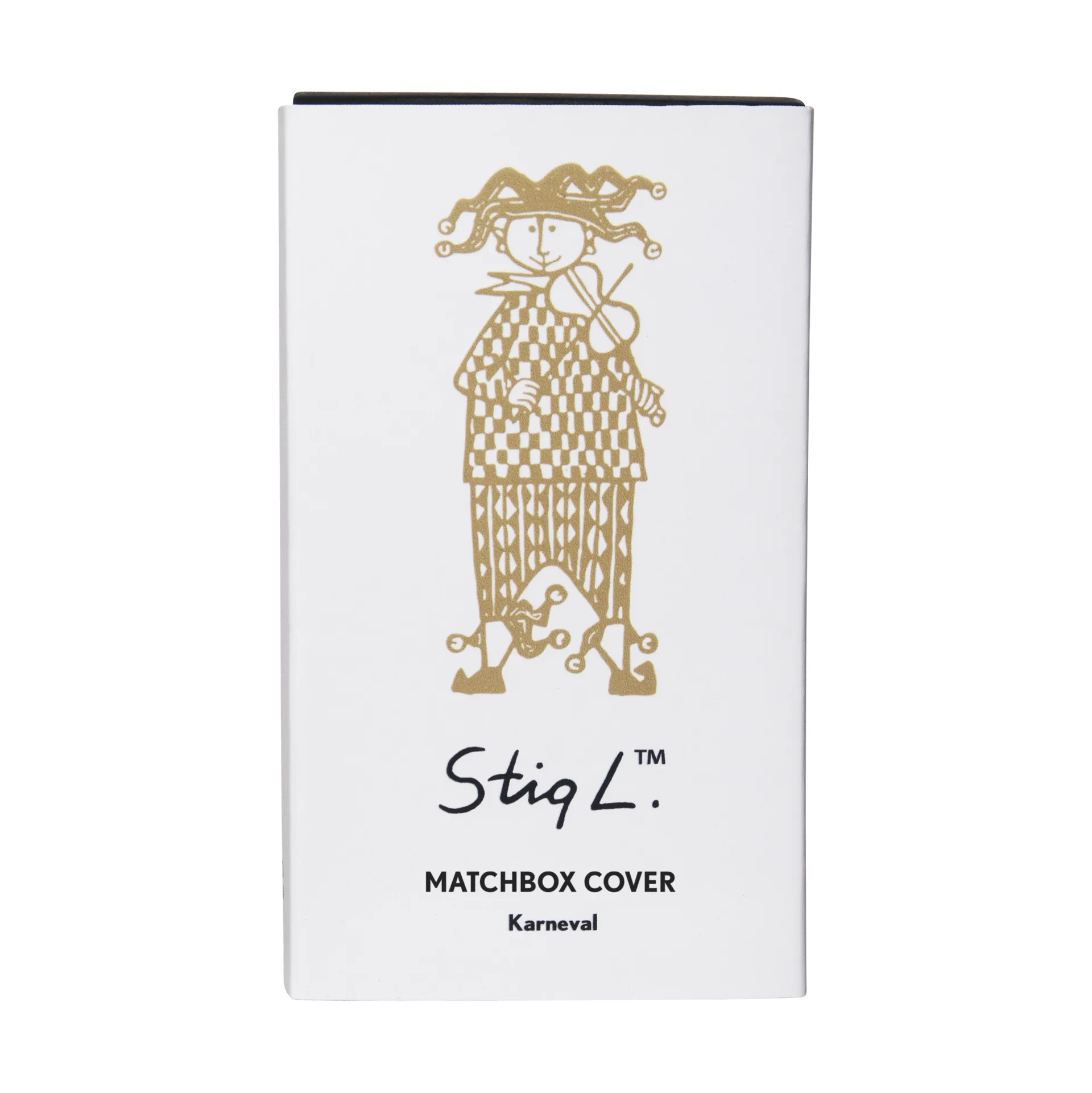Étui à allumettes Karneval Stig Lindberg, Or Pluto Design