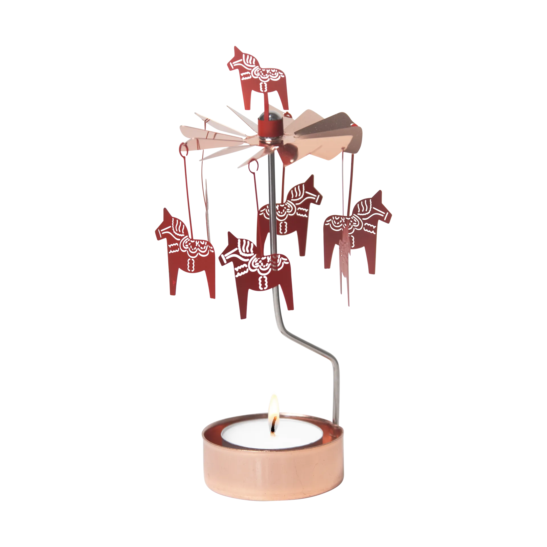 Jeu d'anges Dalahäst, Cuivre-rouge Pluto Design