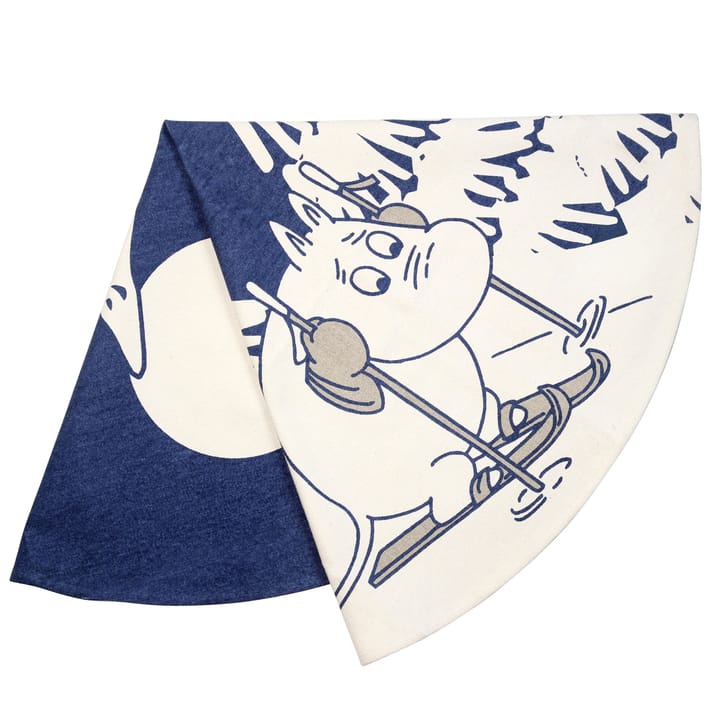 Jupe arbre de Noël Moomin - Bleu-blanc - Pluto Design