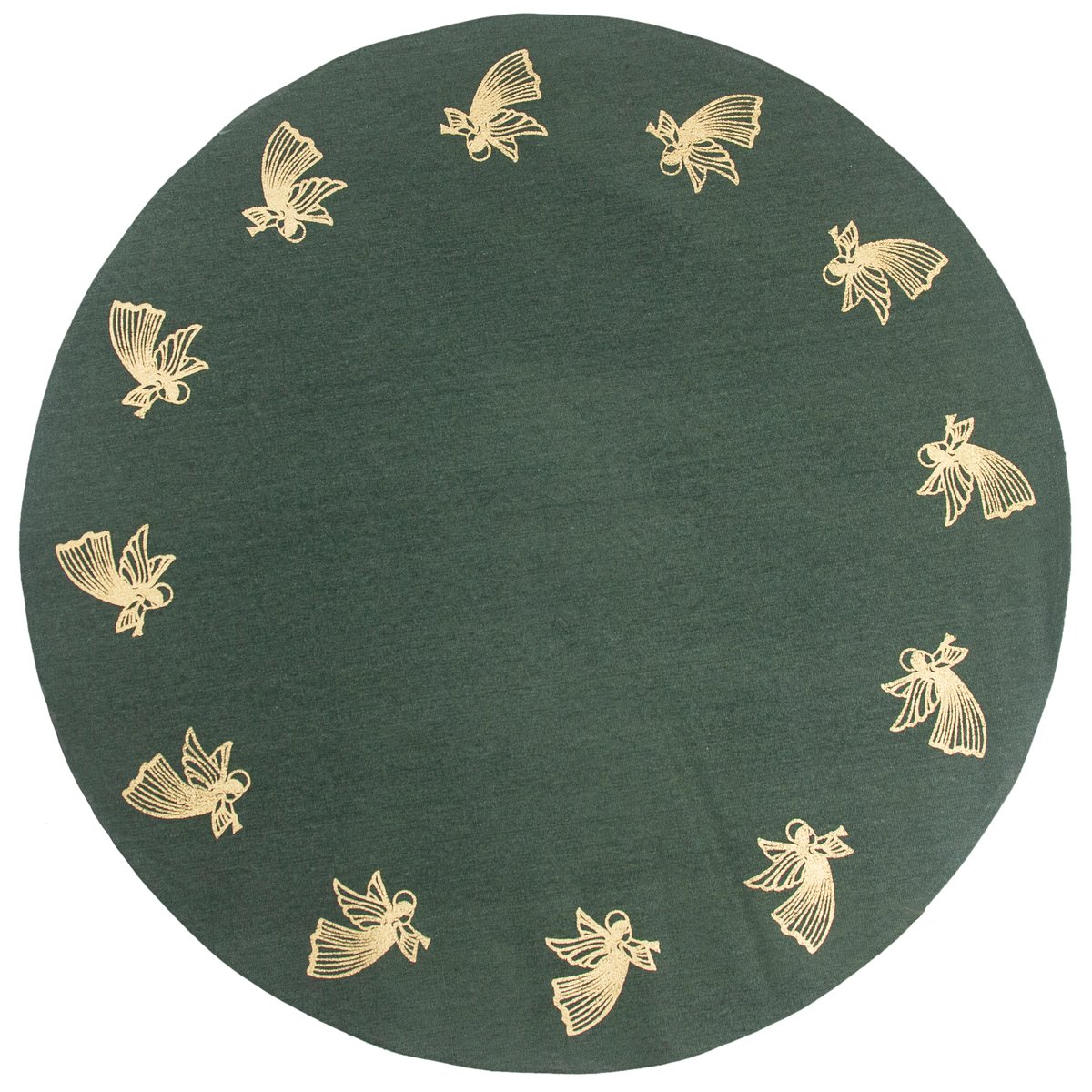 Pluto Design Jupe pour sapin de Noël avec anges volants Vert