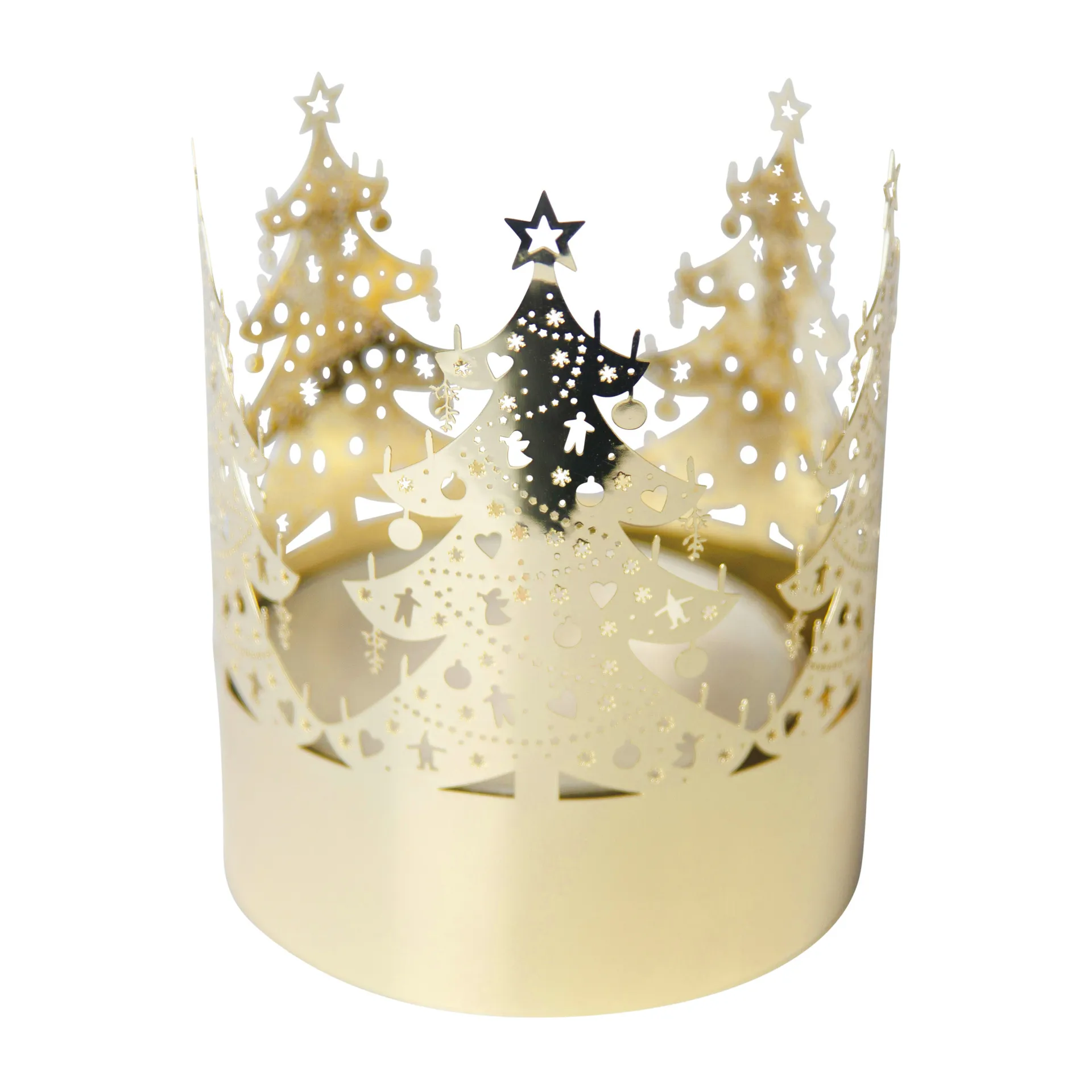 Lanterne médium Sapin, Or Pluto Design