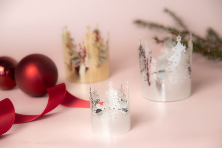 Lanterne mini Sapin - Argent - Pluto Design