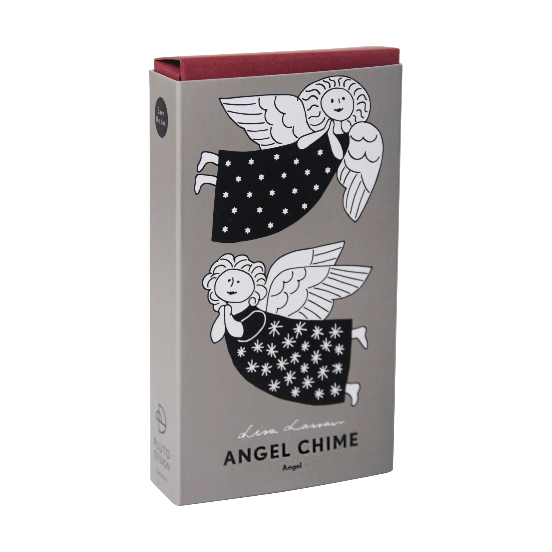 Mobile ange anges Lisa Larson, Argent Pluto Design