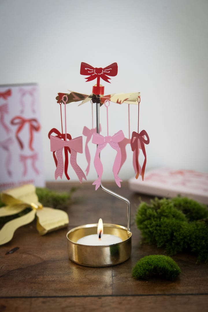 Mobile ange Bow, Or-rouge-rose Pluto Design