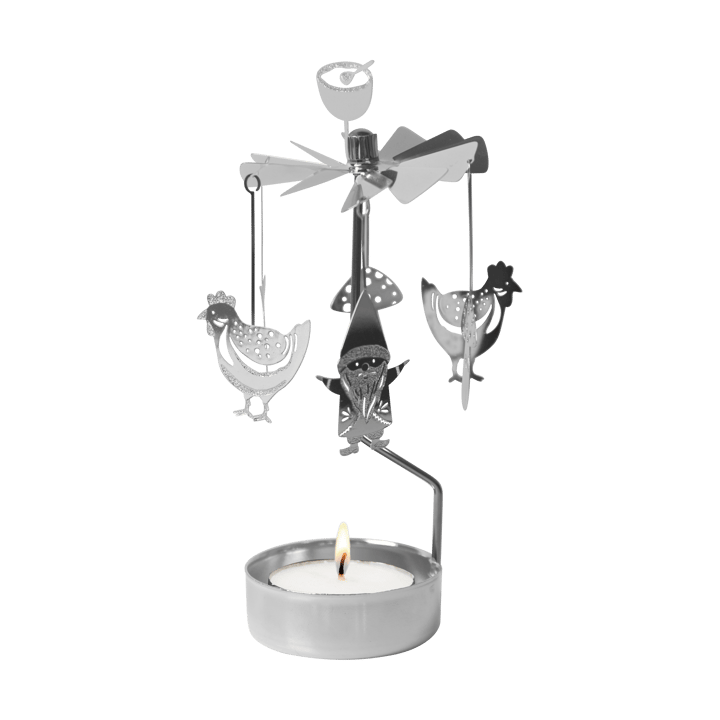 Mobile ange Fox & Santa - Argent - Pluto Design