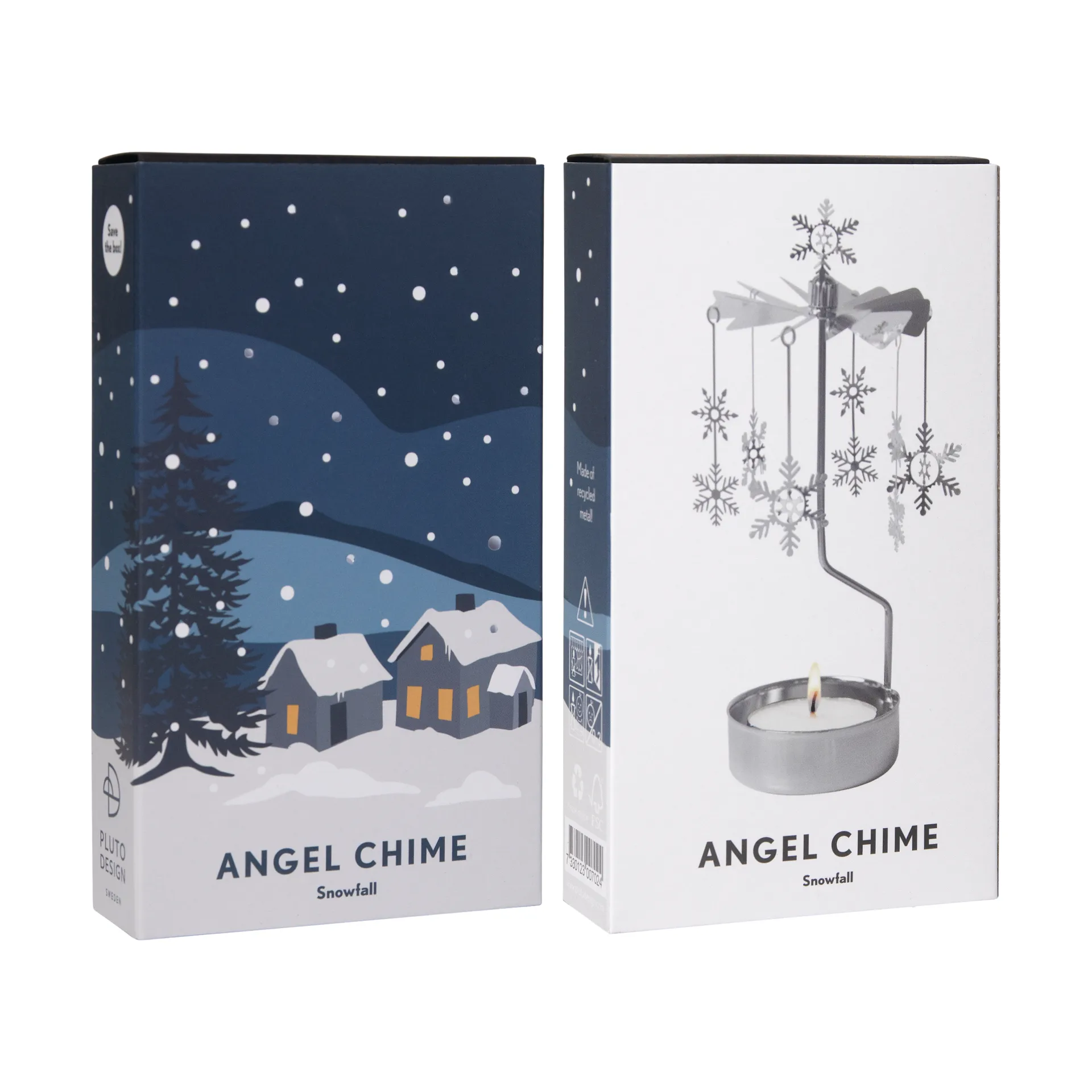 Mobile ange Snowfall, Argent Pluto Design