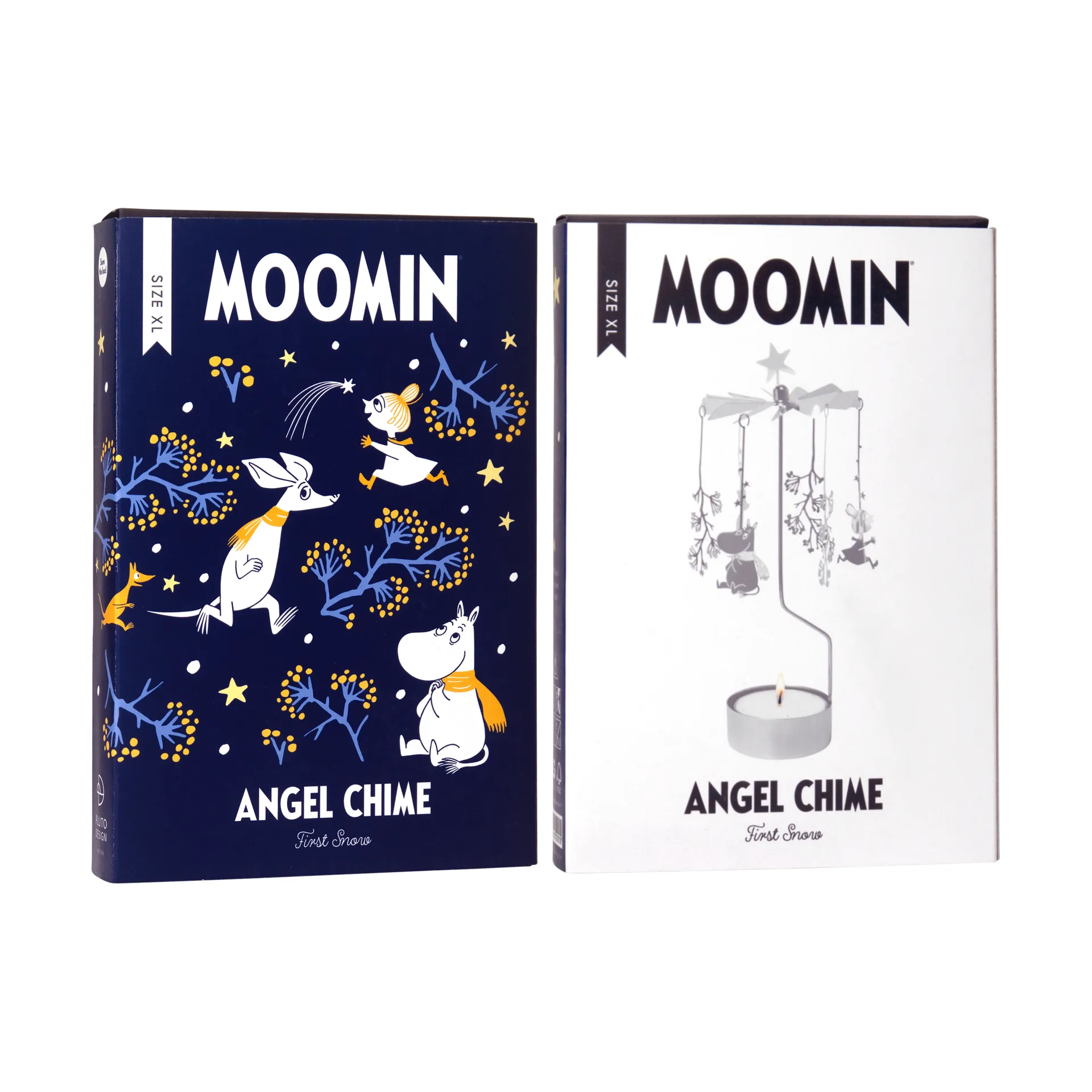 Mobile ange XL Moomin, First snow, silver Pluto Design