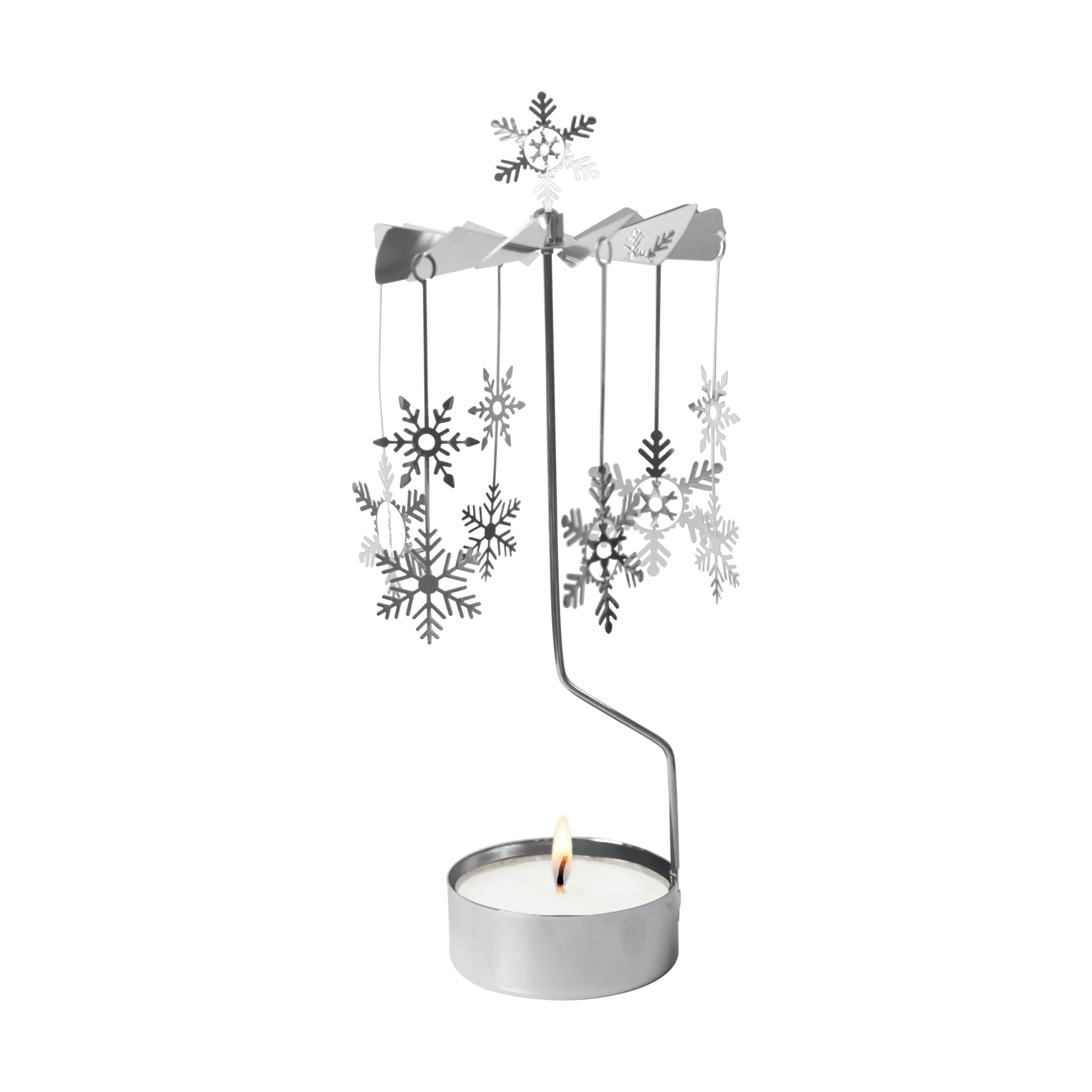 Mobile ange XL Snowfall, Argent Pluto Design