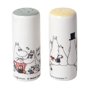 Moomin love salière et poivrière - Blanc-multi - Pluto Design