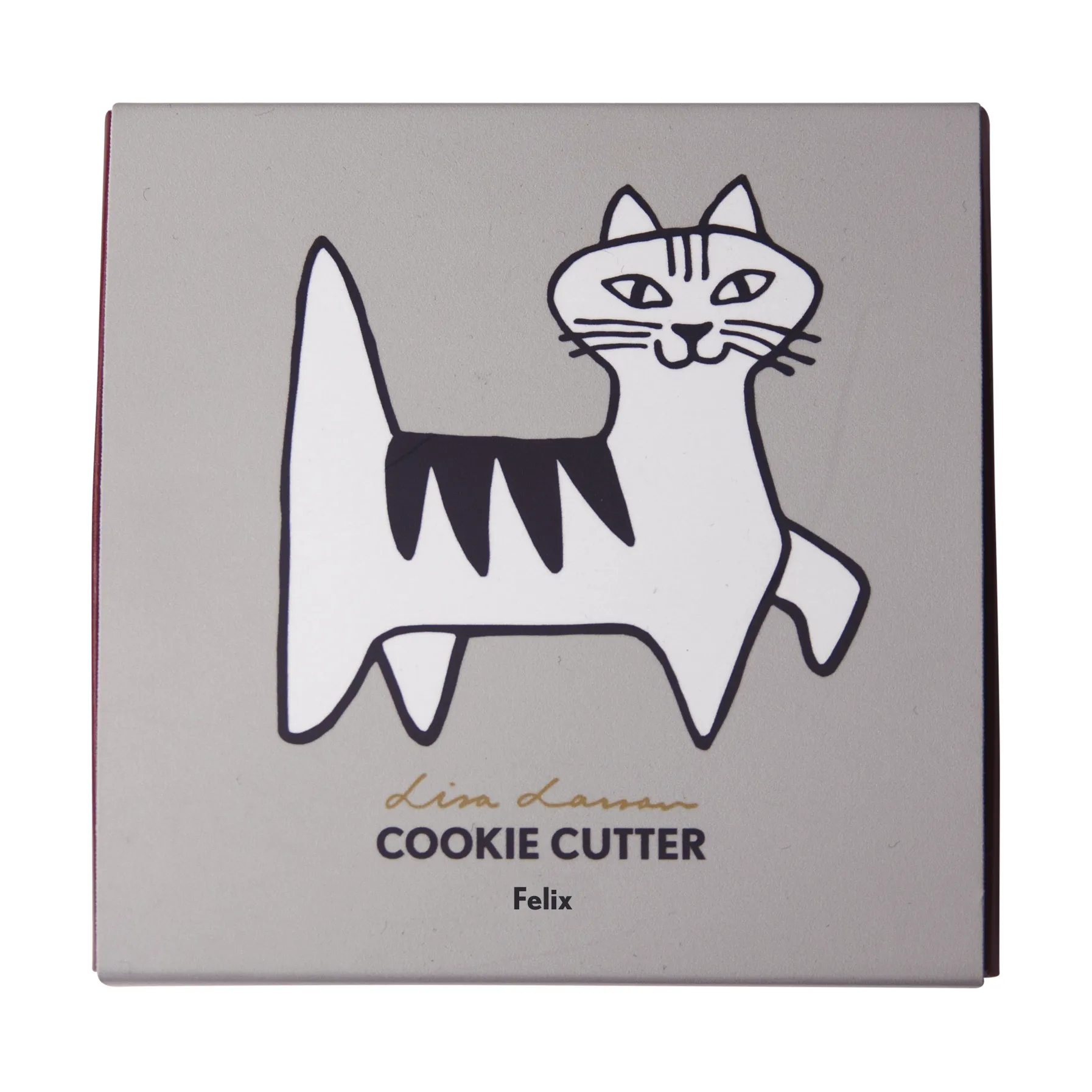 Moule à gâteau Felix Lisa Larson, Or Pluto Design