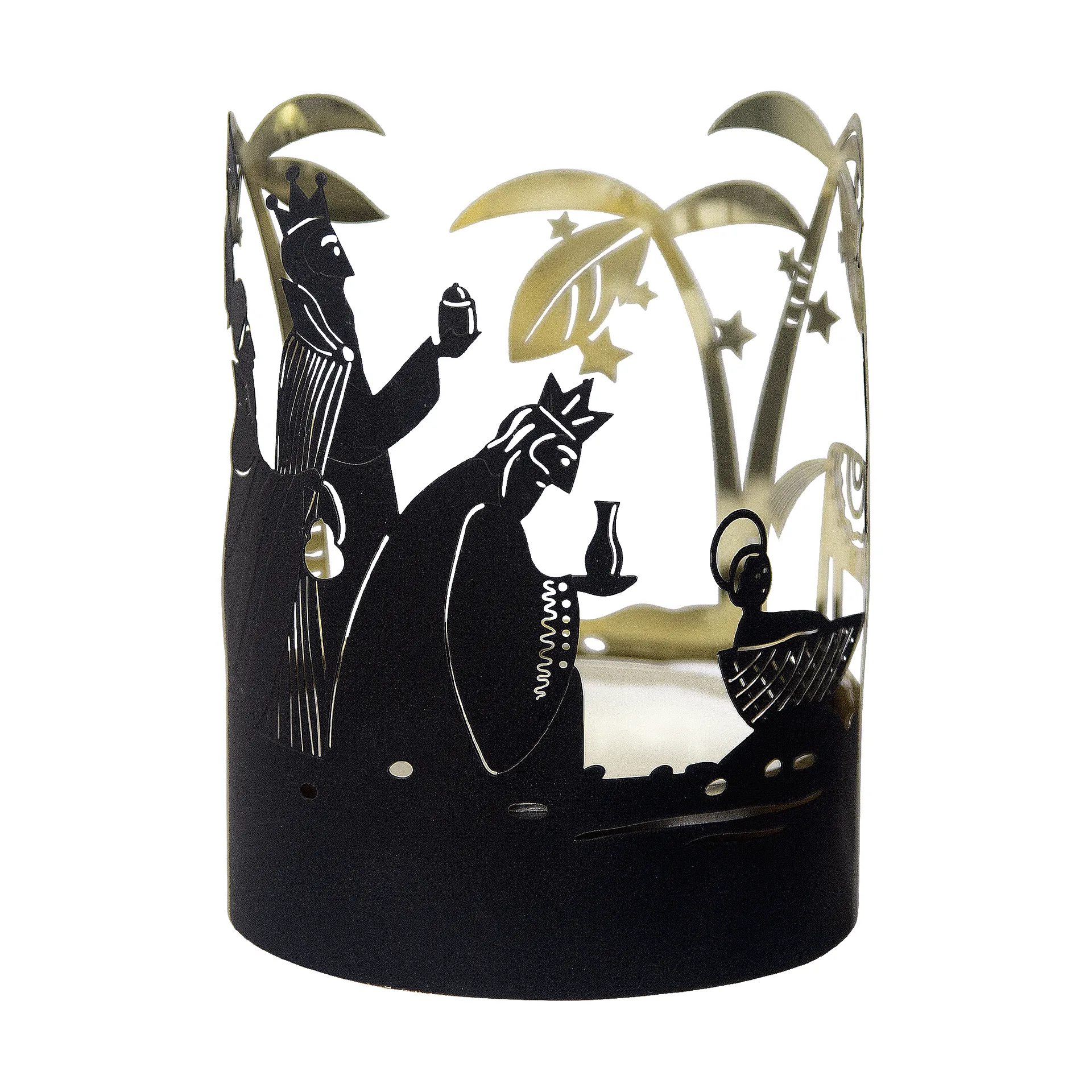 Porte-bougie Crib Family, Or Pluto Design