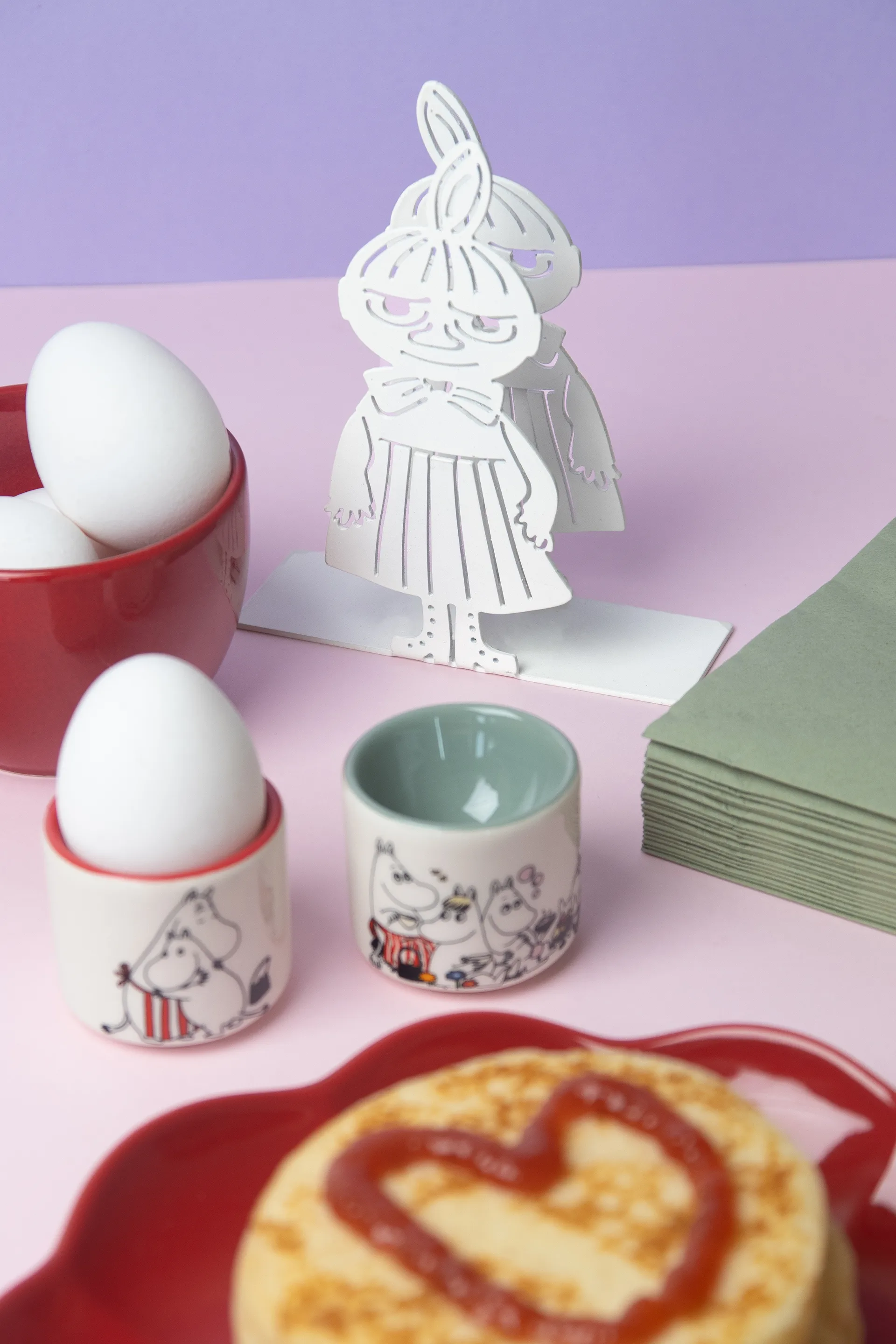 Porte-serviettes Lilla My, Multi-blanc Pluto Design