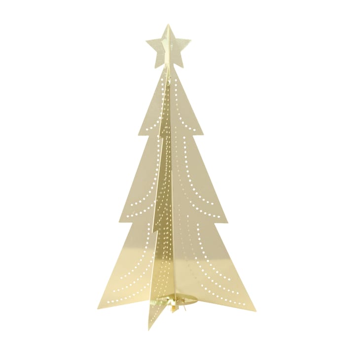 Sapin de table petit 12 cm, Or Pluto Design