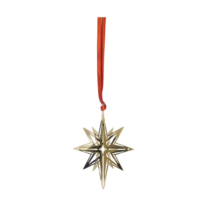 Suspension de Noël 3D Northern star - Or
 - Pluto Design