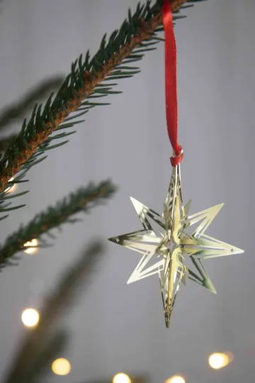 Suspension de Noël 3D Northern star - Or
 - Pluto Design