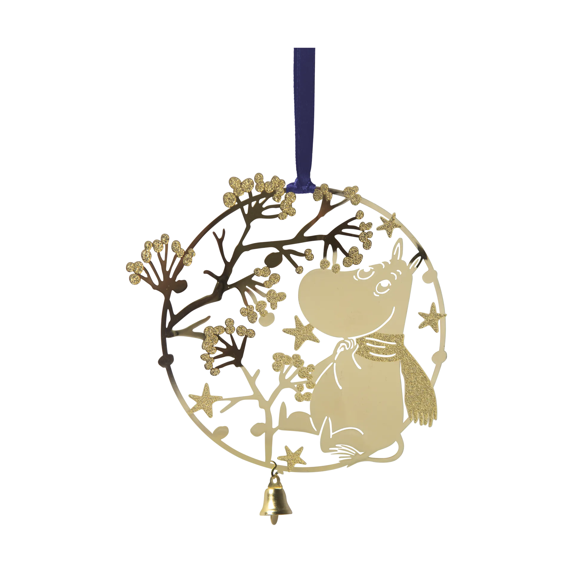 Suspension de Noël Mumin First Snow, Or Pluto Design