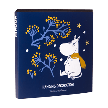 Suspension de Noël Mumin First Snow - Or - Pluto Design