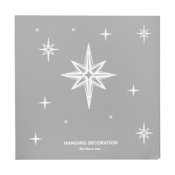 Suspension de Noël Northern Star L, Argent Pluto Design
