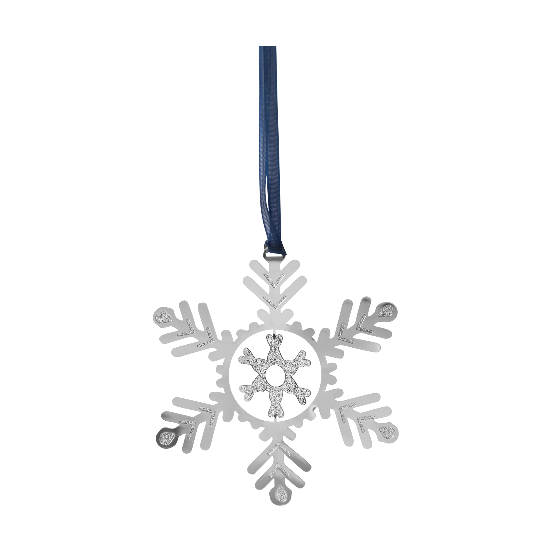 Suspension de Noël Snowfall, Argent Pluto Design