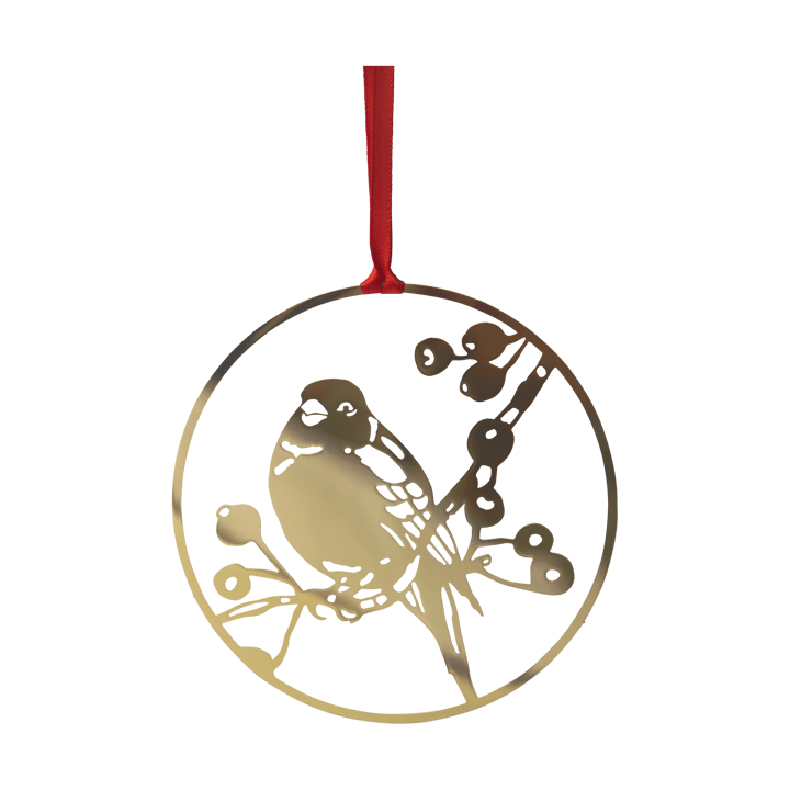 Suspension de Noël Winter Bird L - Or - Pluto Design