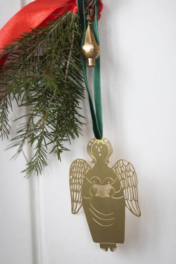 Suspension de sapin de Noël Stig L Gingerbread Angel - Or - Pluto Design