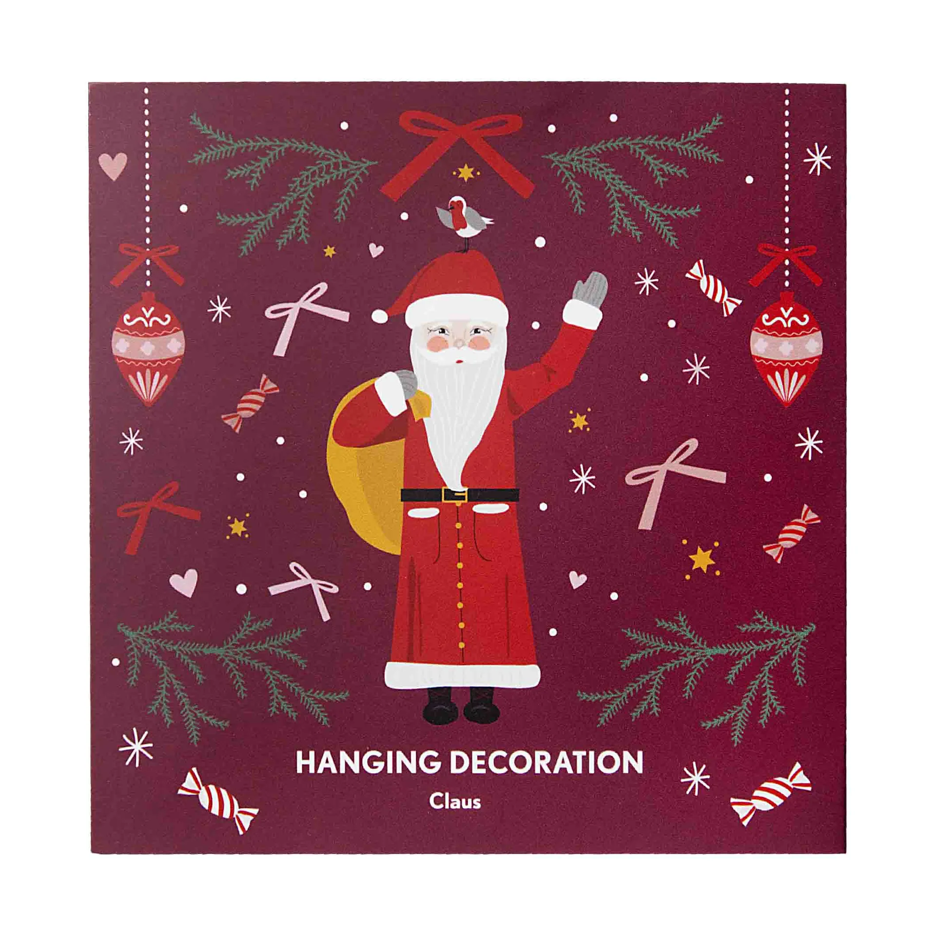 Suspension décorative Claus, Or
 Pluto Design