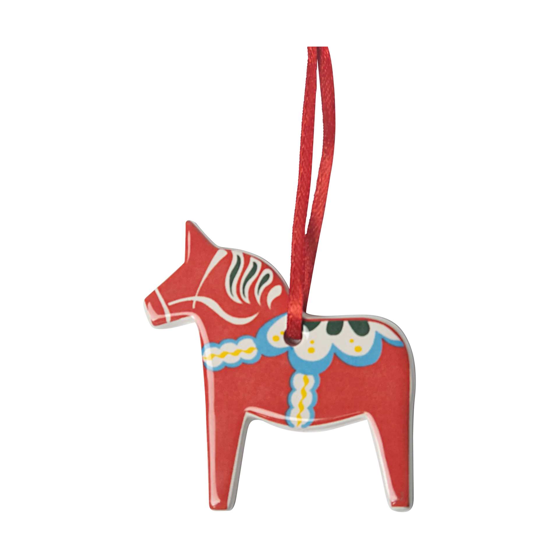 Suspension décorative Dalahäst, Rouge Pluto Design