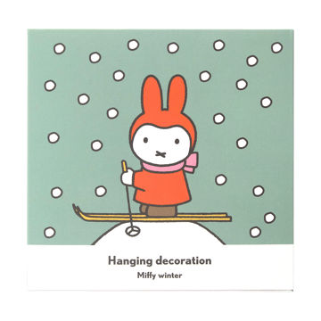 Suspension décorative d'hiver Miffy - Argent - Pluto Design