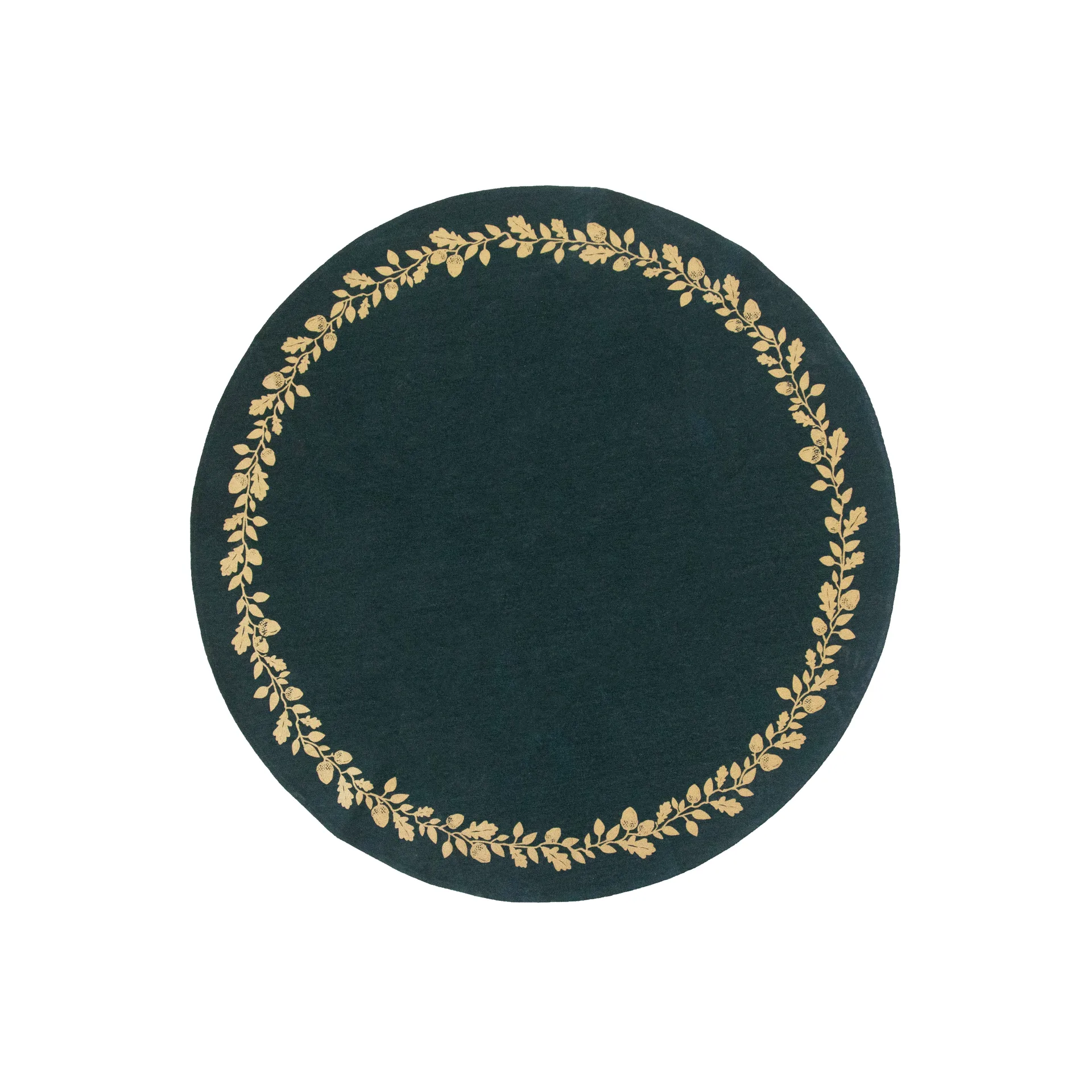 Tapis de sapin de Noël chêne Ø110 cm, Vert Pluto Design