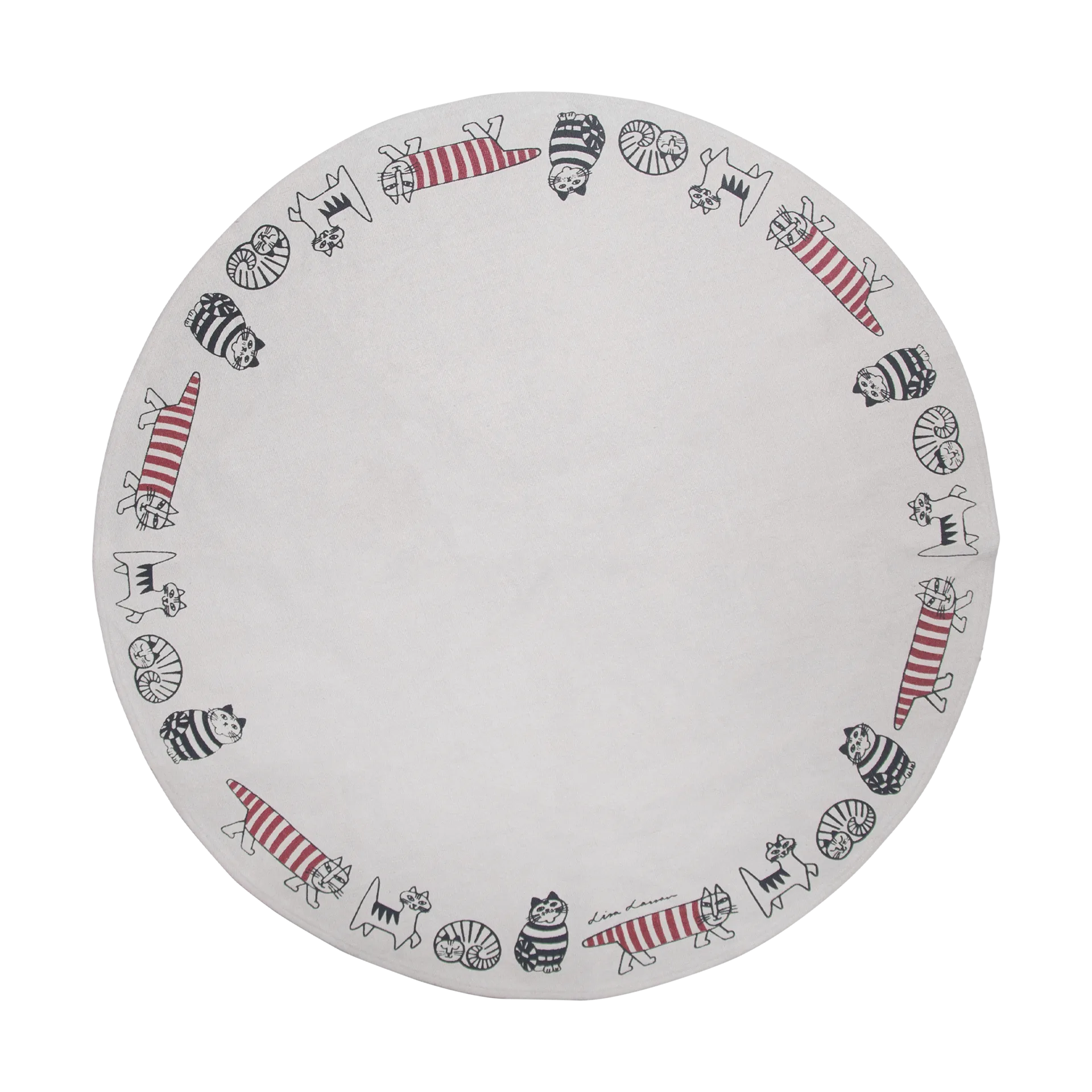 Tapis de sapin Lisa Larson Ø105,6 cm, Beige Pluto Design